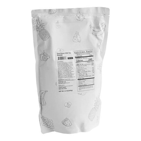 Fanale Thai Green Tea Milk Powder Mix 2.2 lb.