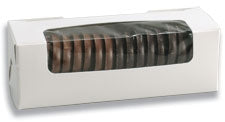 Caja de caramelos blanca con bolas de golf/menta - paquete de 5