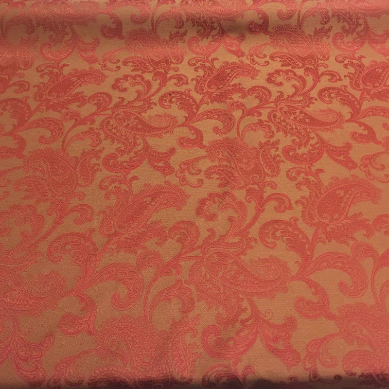 Robert Allen Londra Viscose Fabric - Pomegranate, 54" Width (1 Yard)