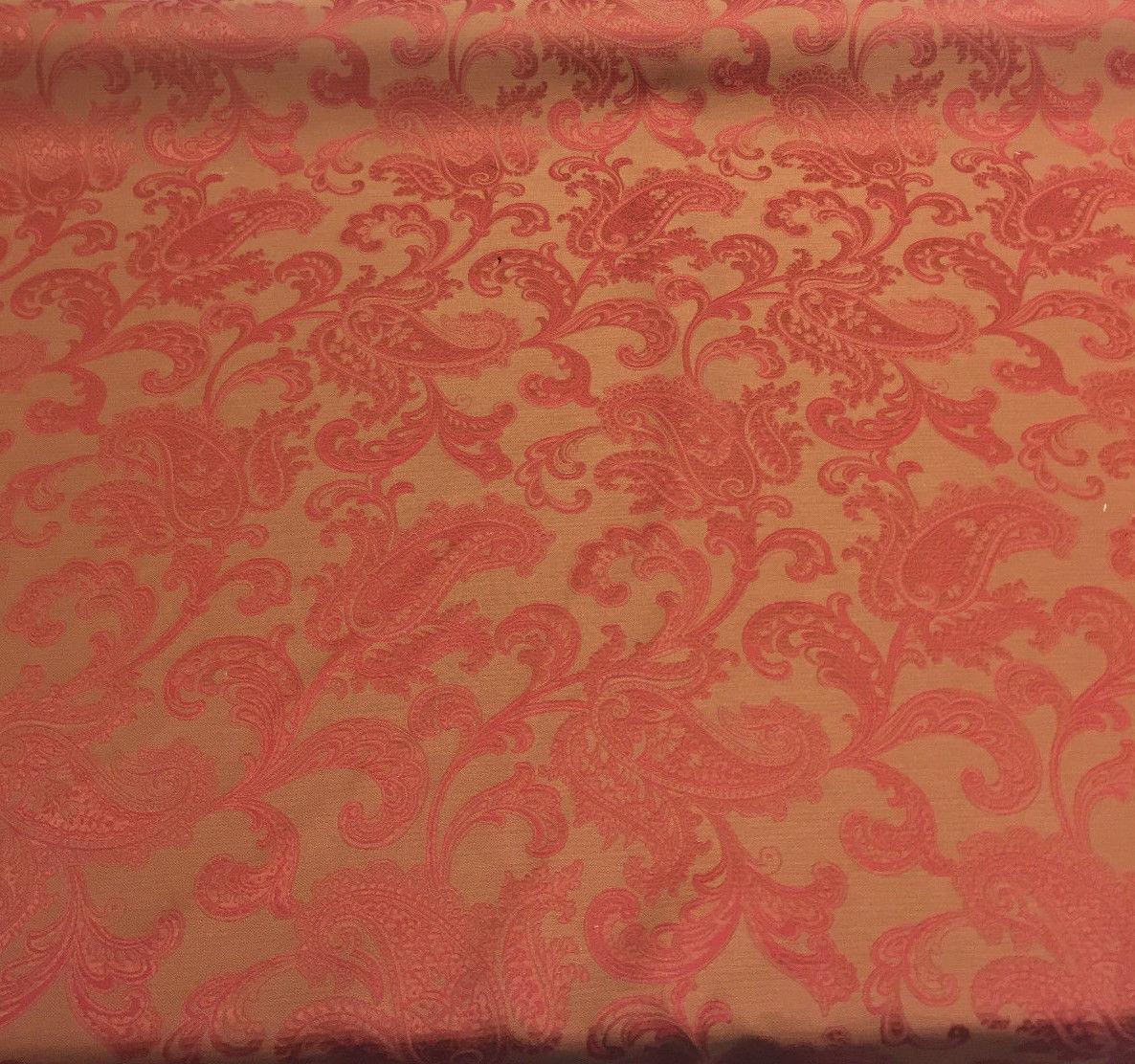 Robert Allen Londra Viscose Fabric - Pomegranate, 54" Width (1 Yard)
