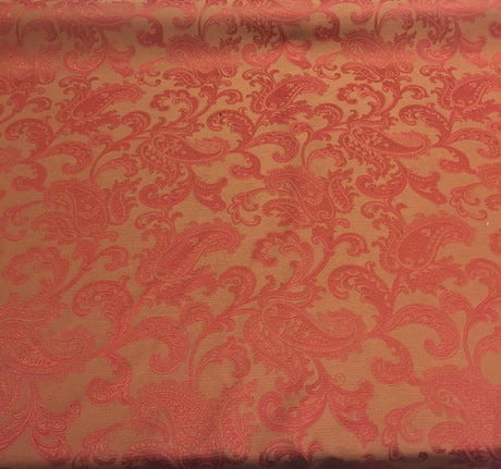 Robert Allen Londra Viscose Fabric - Pomegranate, 54" Width (1 Yard)