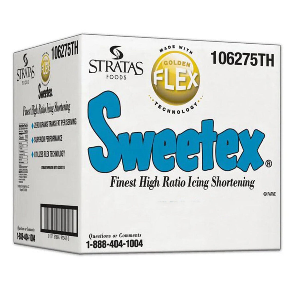 2 lb High Ratio Cake Shortening Sweetex Golden Flex