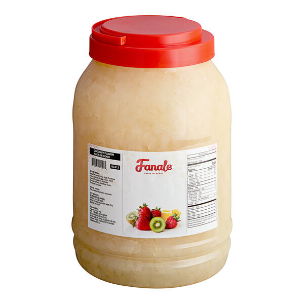 Fanale Coconut Jelly Topping 8.82 lb. - 4/Case