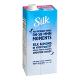 Silk Unsweetened Vanilla Almond Milk 32 fl. oz. - 6/Case