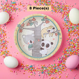 8 Ct. Little Panda & Friends Dinner Plates 9" Baby Shower Party Paper Plates