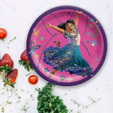 8 Ct. Encanto Mirabel Paper Dessert Plates 7" Themed Birthday Party Plates