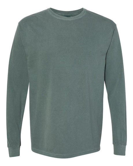 Comfort Colors® Garments Dyed Heavyweight Crewneck Long Sleeve T-Shirt