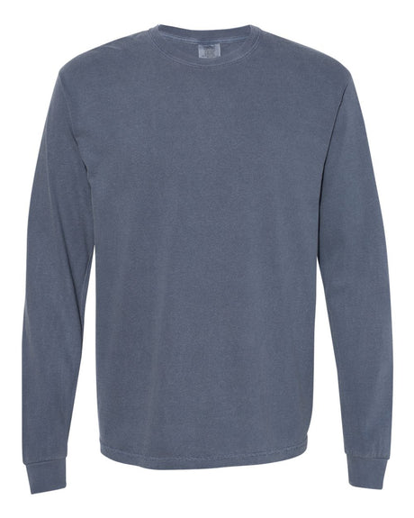 Comfort Colors® Garments Dyed Heavyweight Crewneck Long Sleeve T-Shirt