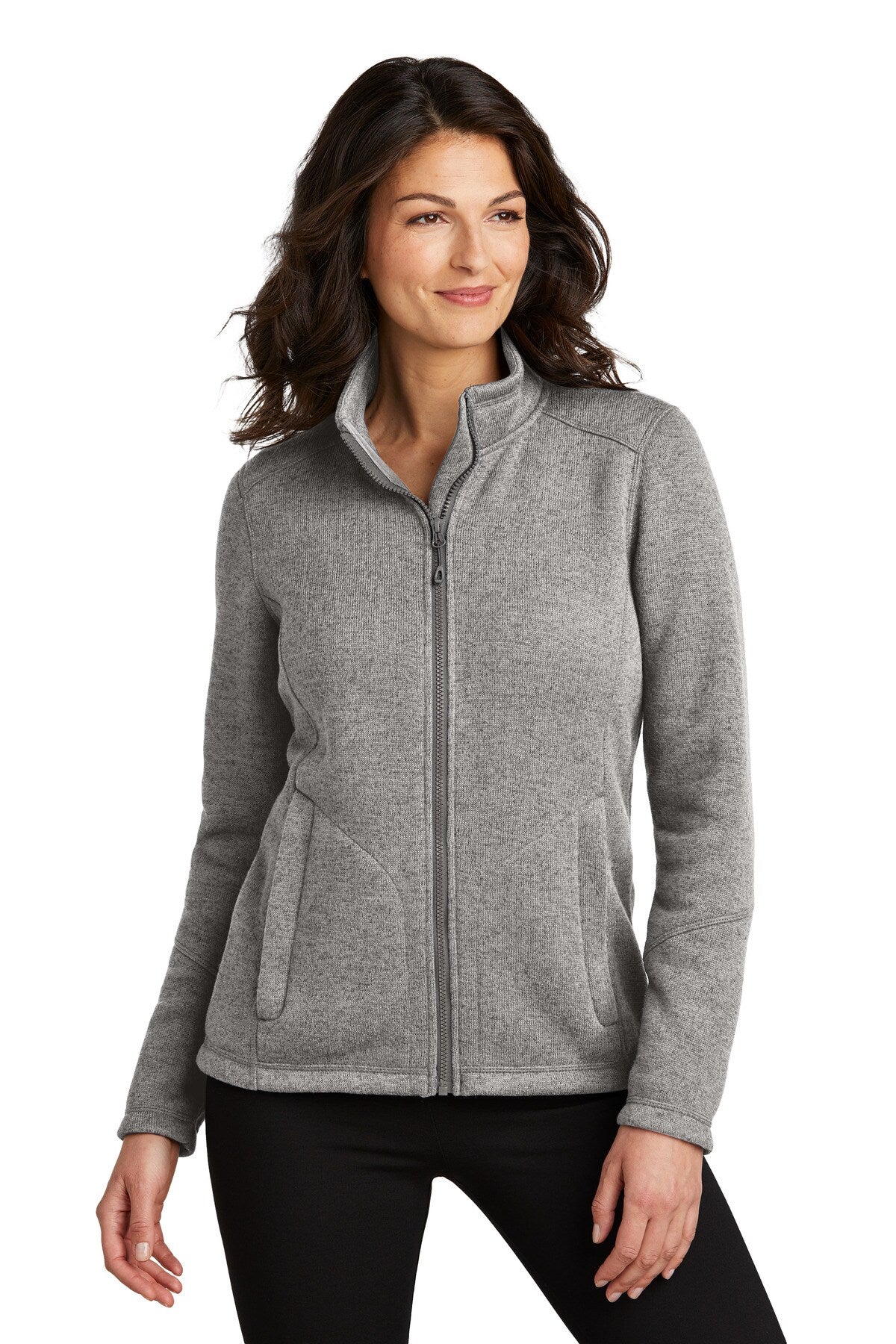 Port Authority® Arc Sweater Fleece Womens Jacket