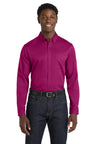Port Authority® Long Sleeve SuperPro React Twill Shirt