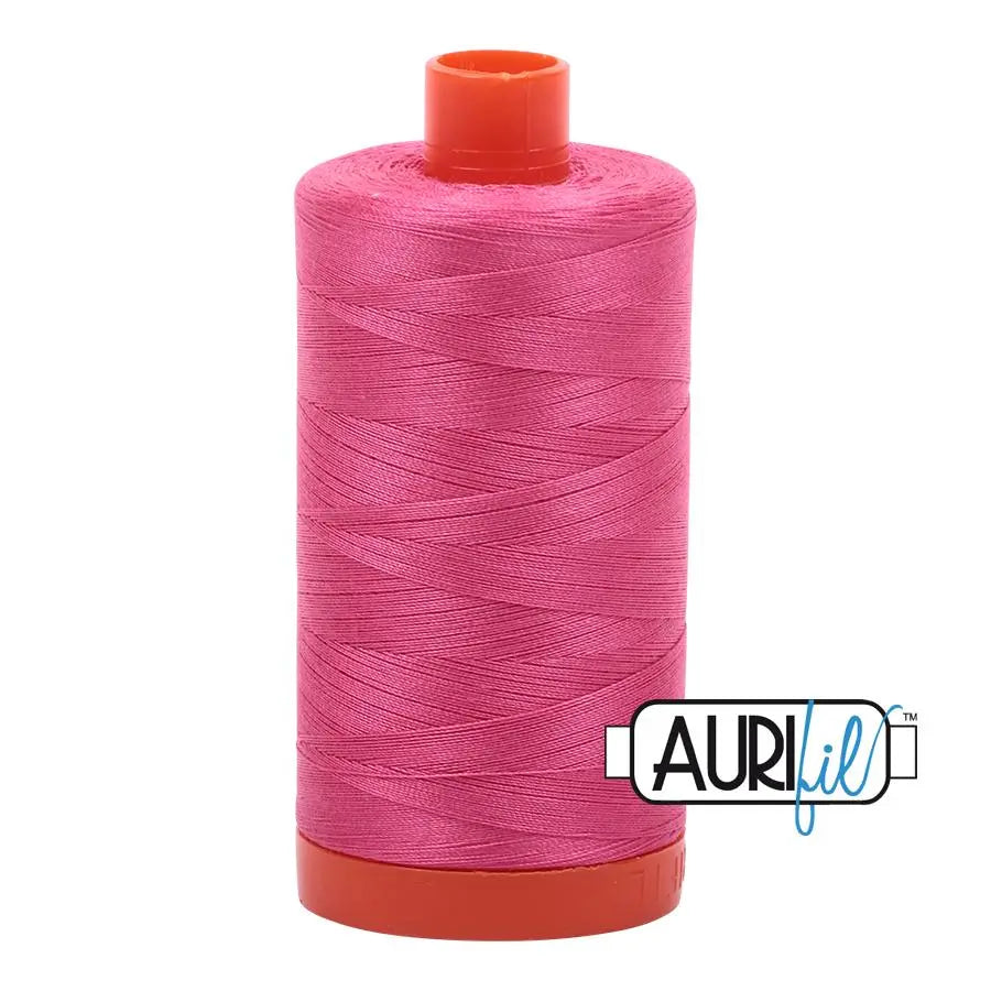 Cotton Thread Blossom Pink Aurifil 50wt Large Spool