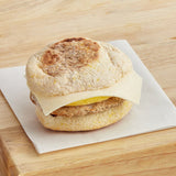 Grand Prairie Turkey Sausage, Egg, and Cheese Muffin Sandwich 5 oz. - 24/Case