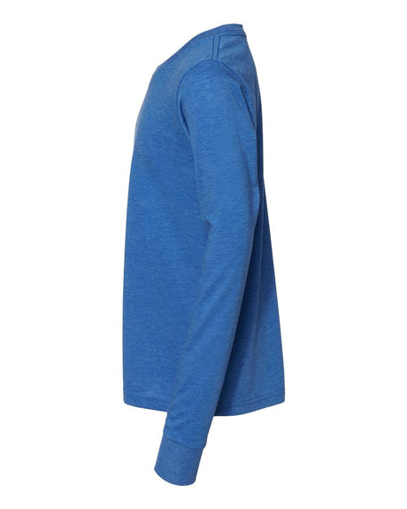 BELLA + CANVAS 3501Y Youth Jersey Long Sleeve Tee - 3501Y in Natural