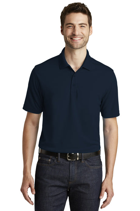 Port Authority® Silk Touch Collared Short Sleeve Polo – Premium 4.6 oz. 100% Polyester Double-Knit Piqué, Lightweight, Breathable, Versatile Work & Casual Shirt