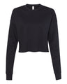 BELLA + CANVAS® Women's Crop Crew Fleece Lightweight Sweatshirt for Everyday Outfit