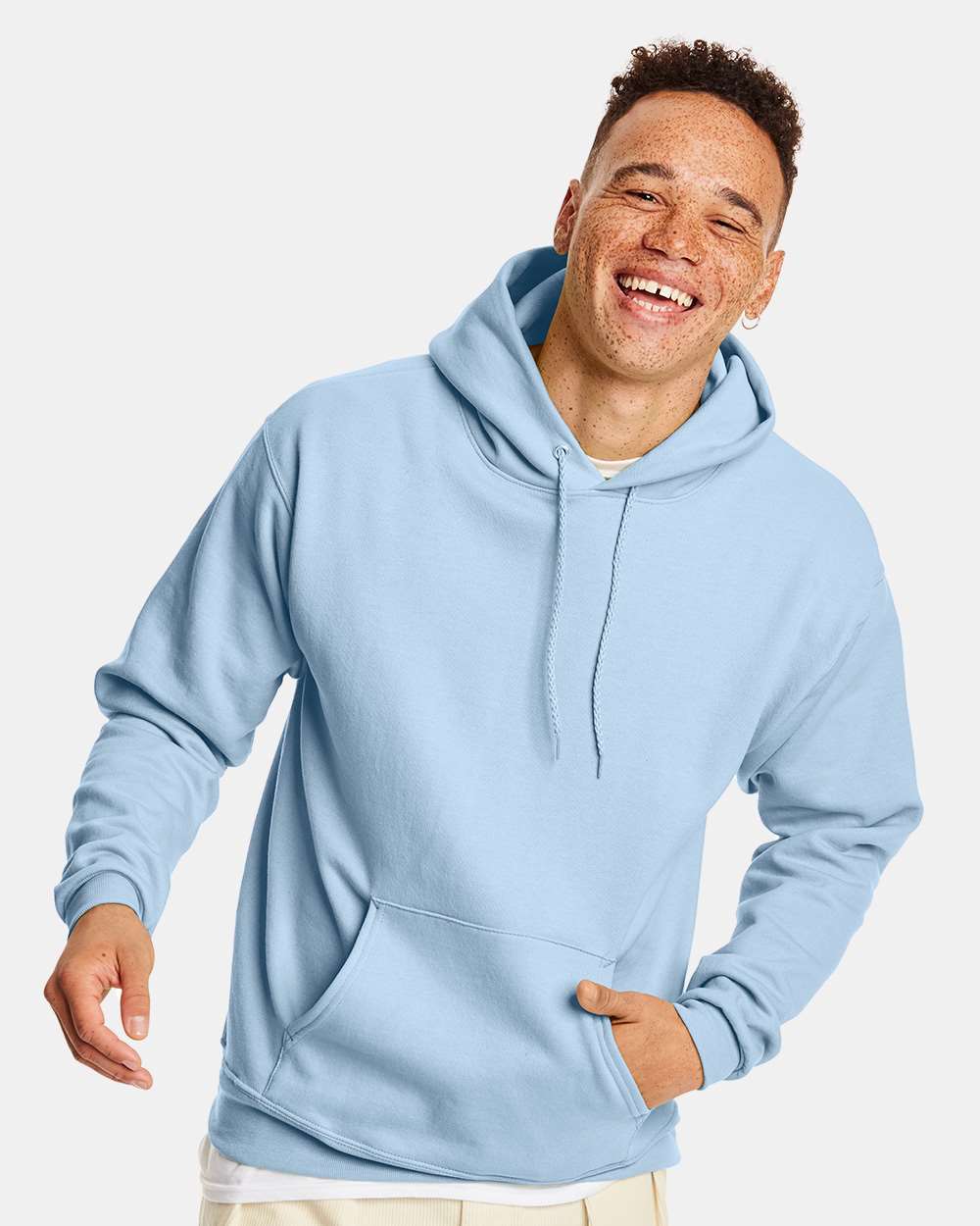 Hanes® Ecosmart Long Sleeve Hooded Sweatshirt