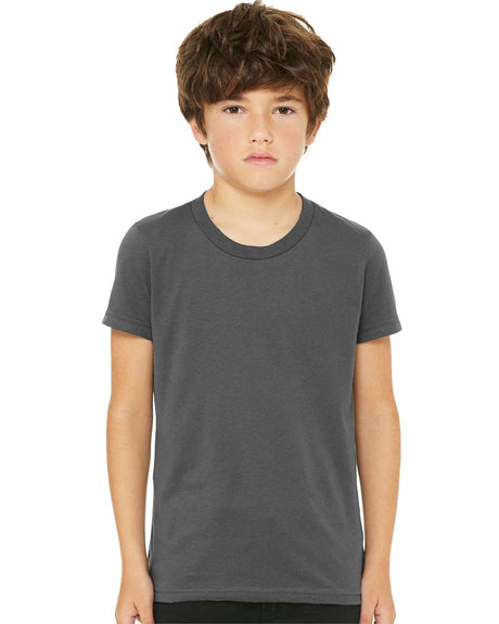 BELLA + CANVAS® Youth Jersey Crewneck Short Sleeve Tee