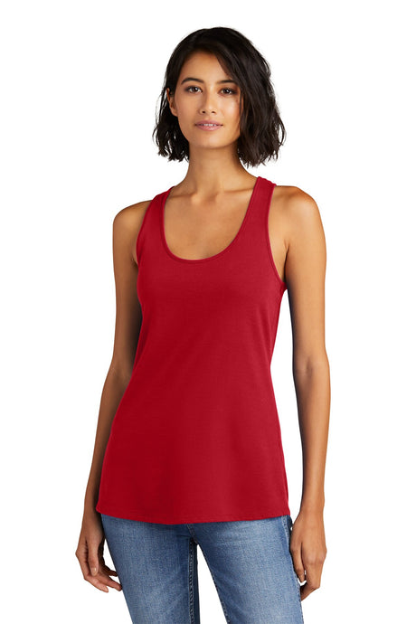 District® Women’s Racerback Tank Recycled Blend Scoop Neck Tee