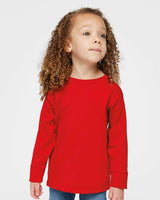 RADYAN® Toddler Fine Jersey Long Sleeve Tee - 3302