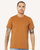 BELLA + CANVAS® Men’s Premium Jersey Crewneck Short Sleeve Tee for Everyday Wear