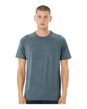 BELLA + CANVAS® Crewneck Short Sleeve Heather CVC Raglan Tee
