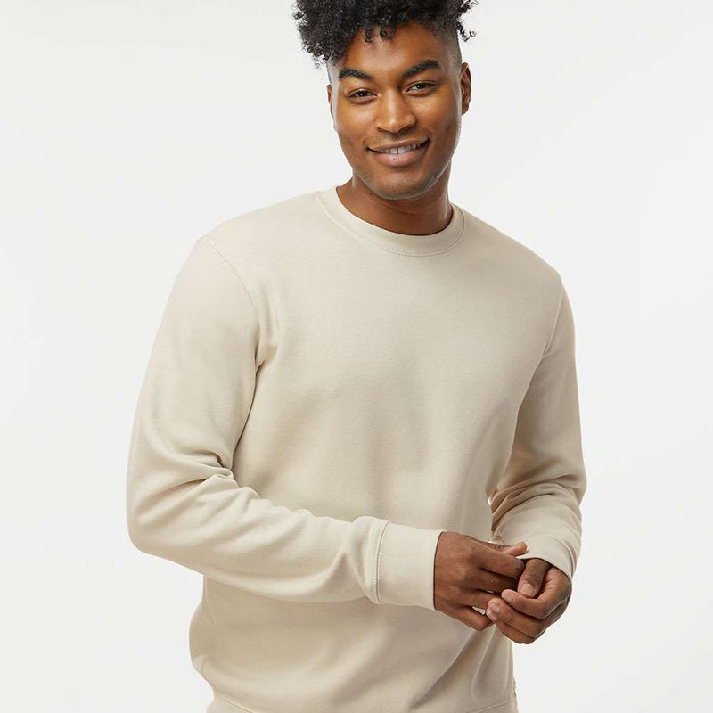 J. America® BTB Fleece Classic Fit Crewneck Long Sleeve Sweatshirt