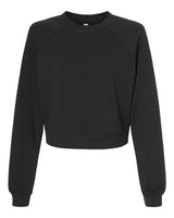 BELLA + CANVAS® Women's Raglan Long Sleeve Pullover Fleece