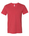 BELLA + CANVAS® Heather CVC Short Sleeve V-Neck Tee