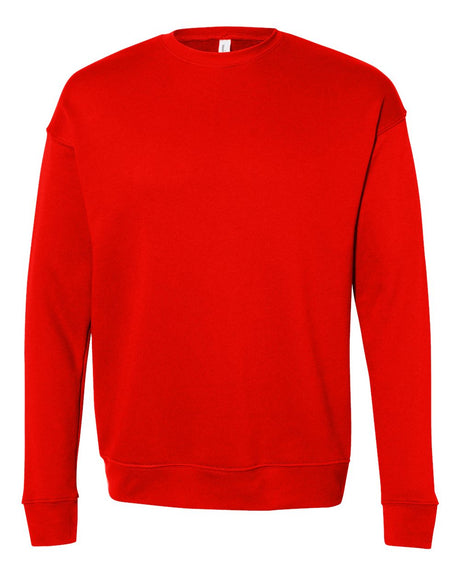 Bella + Canvas® Long Sleeve Sponge Fleece Drop Shoulder Crewneck Sweatshirt