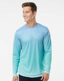 Paragon® Performance Pin Dot Slim Fit Crewneck Long Sleeve T-Shirt