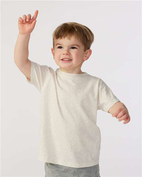 Rabbit Skins® Toddler Fine Jersey Crewneck Short Sleeve Tee - 3321