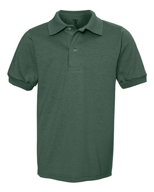 Jerzees® Youth Dri-Power Polo - Comfortable & Sustainable 50/50 Cotton/Polyester