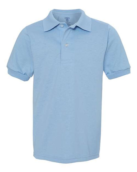Jerzees® Youth Dri-Power Polo - Comfortable & Sustainable 50/50 Cotton/Polyester