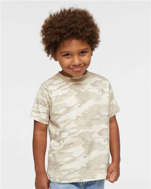 RADYAN® Toddler Fine Jersey Crewneck Short Sleeve Tee - 3321