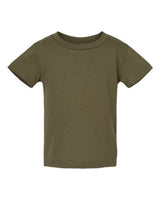 RADYAN® Infant Crew Short Sleeve Cotton Jersey Tee