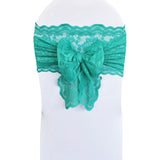 10 Pieces Jade Caspari Lace Chair Sashes Stylish Wedding and Event Decor 9" x 108"