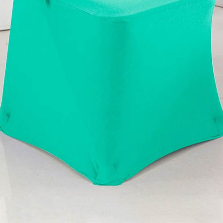 1 Piece Tiff Blue Spandex Chair Cover for Stretch Folding Seating