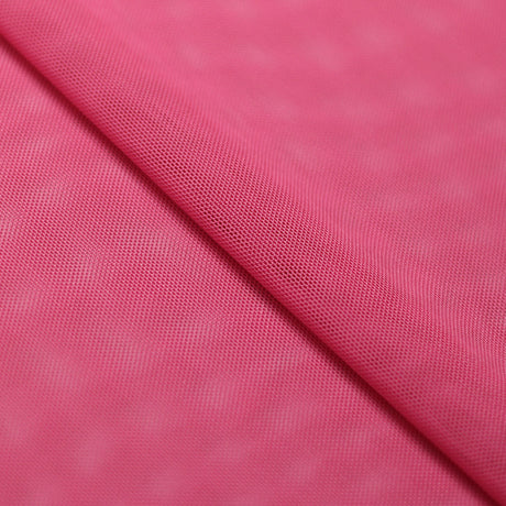 Action Mesh Polyester Spandex Fabric - Solid Colors, 58-60" Width (1 Yard)