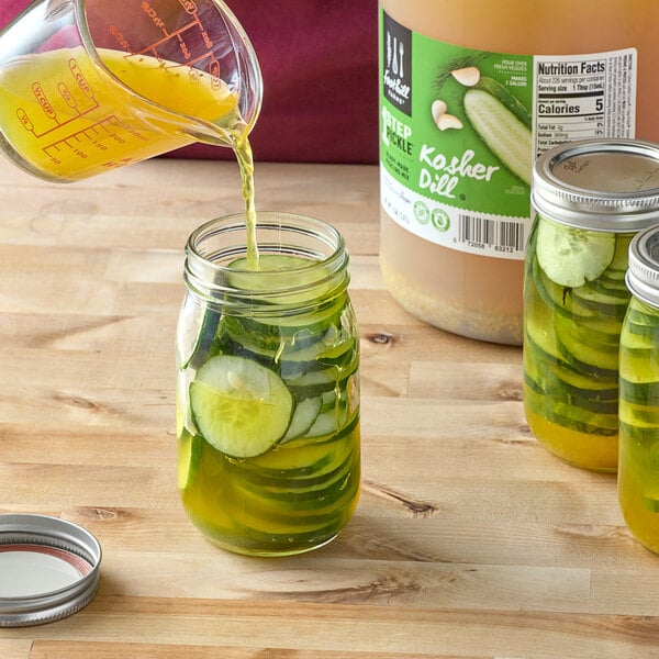 Foothill Farms Kosher Dill Pickle Brine 1 Gallon - 4/Case