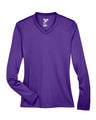 Team 365® V Neck Ladies Zone Performance Long Sleeve T-Shirt