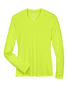 Team 365® V Neck Ladies Zone Performance Long Sleeve T-Shirt