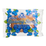 Ne-Mo's Bakery Individually Wrapped Wild Blueberry Cake Bread 4 oz. - 12/Case