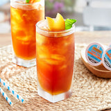 Twinings Unsweetened Peach Iced Tea Single Serve Keurig® K-Cup® Pods - 24/Box