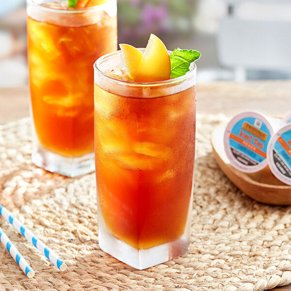 Twinings Unsweetened Peach Iced Tea Single Serve Keurig® K-Cup® Pods - 24/Box