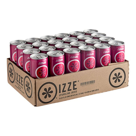 Izze Blackberry Sparkling Juice Drink 8.4 fl. oz. Can - 24/Case
