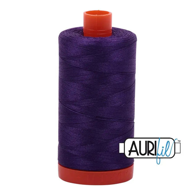 Aurifil 50wt Cotton Thread Medium Purple Large Spool