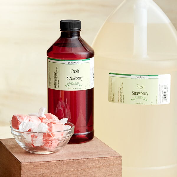 LorAnn Oils Fresh Strawberry Natural Flavor 16 fl. oz.