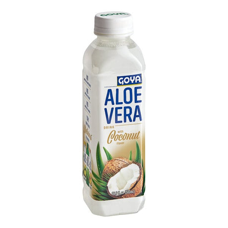 Goya Coconut Aloe Vera Drink 16.9 fl. oz. - 12/Case