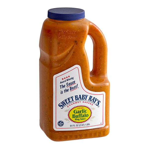Sweet Baby Ray's Garlic Buffalo Wing Sauce 0.5 Gallon - 4/Case
