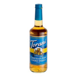 Torani Sugar-Free Chocolate Chip Cookie Dough Flavoring Syrup 750 mL Glass Bottle